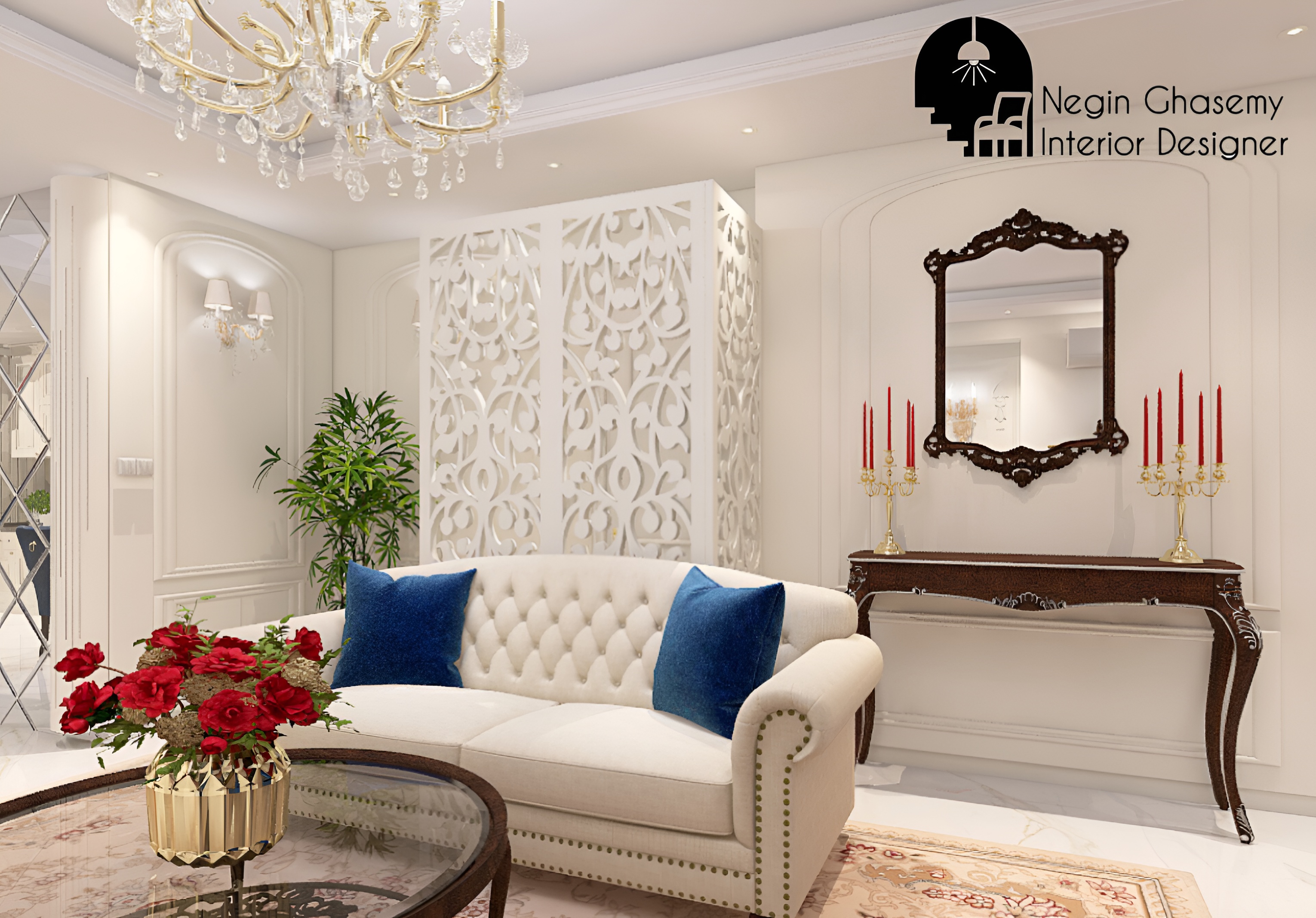 طراحی پذیرایی خانه ایرانی