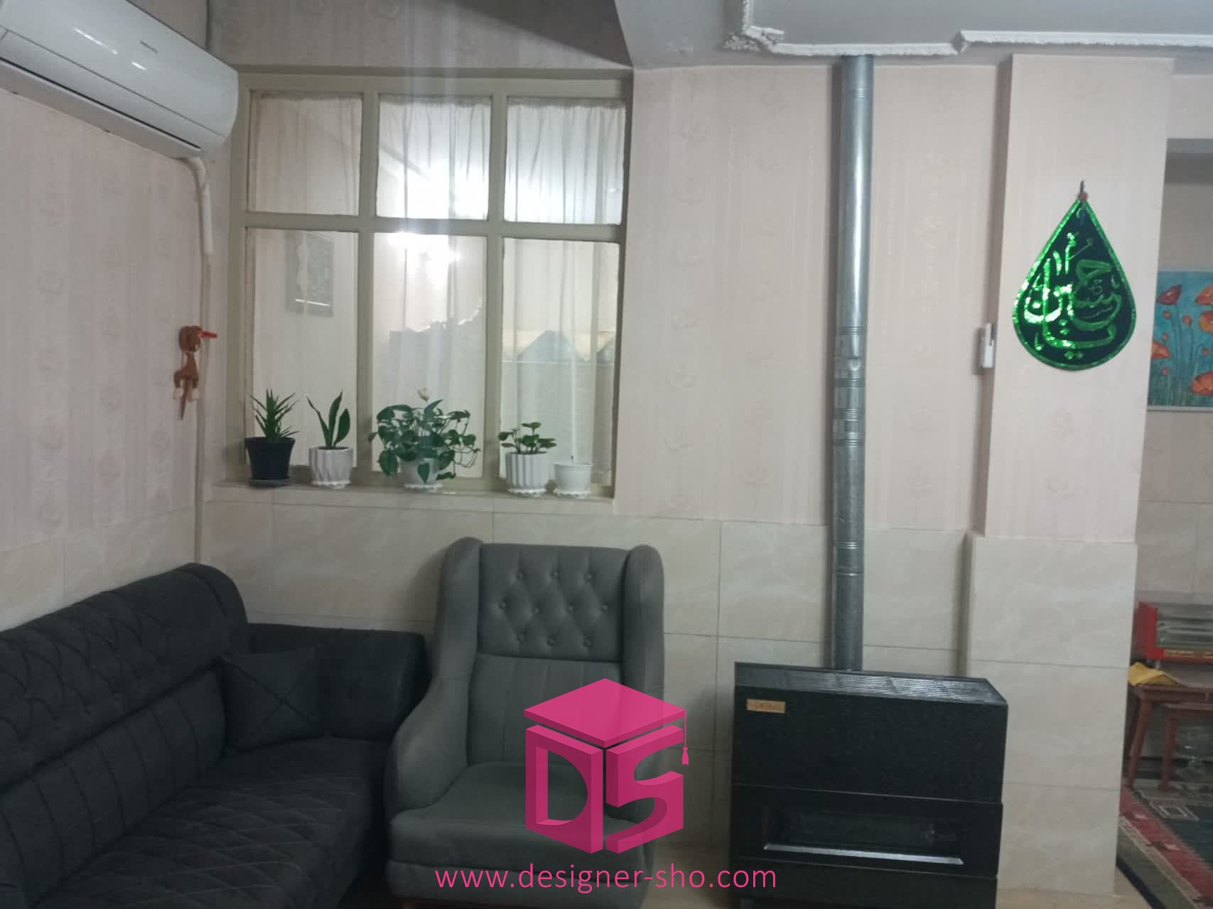 تحلیل چیدمان خانه ایرانی