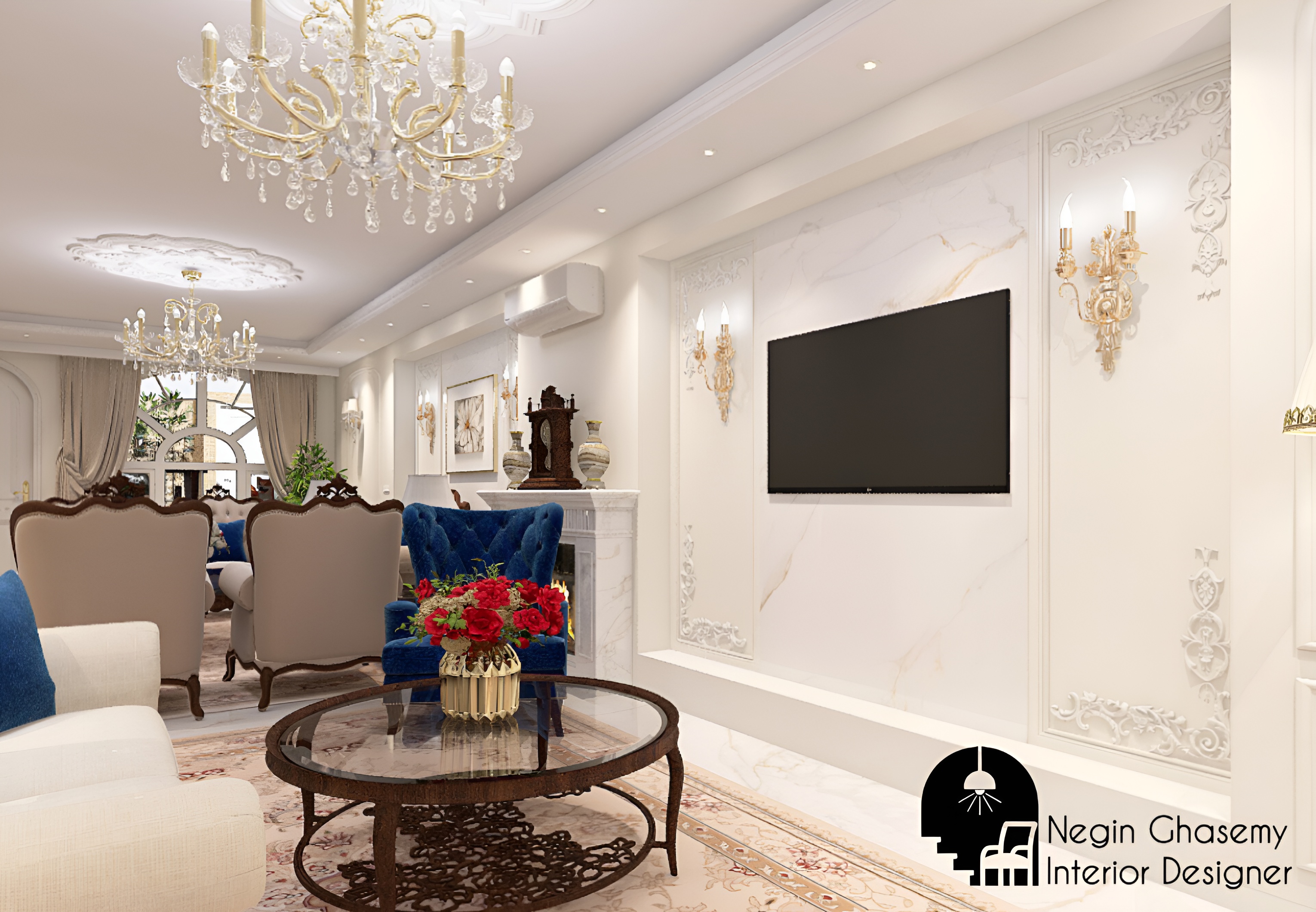 طراحی پذیرایی خانه ایرانی