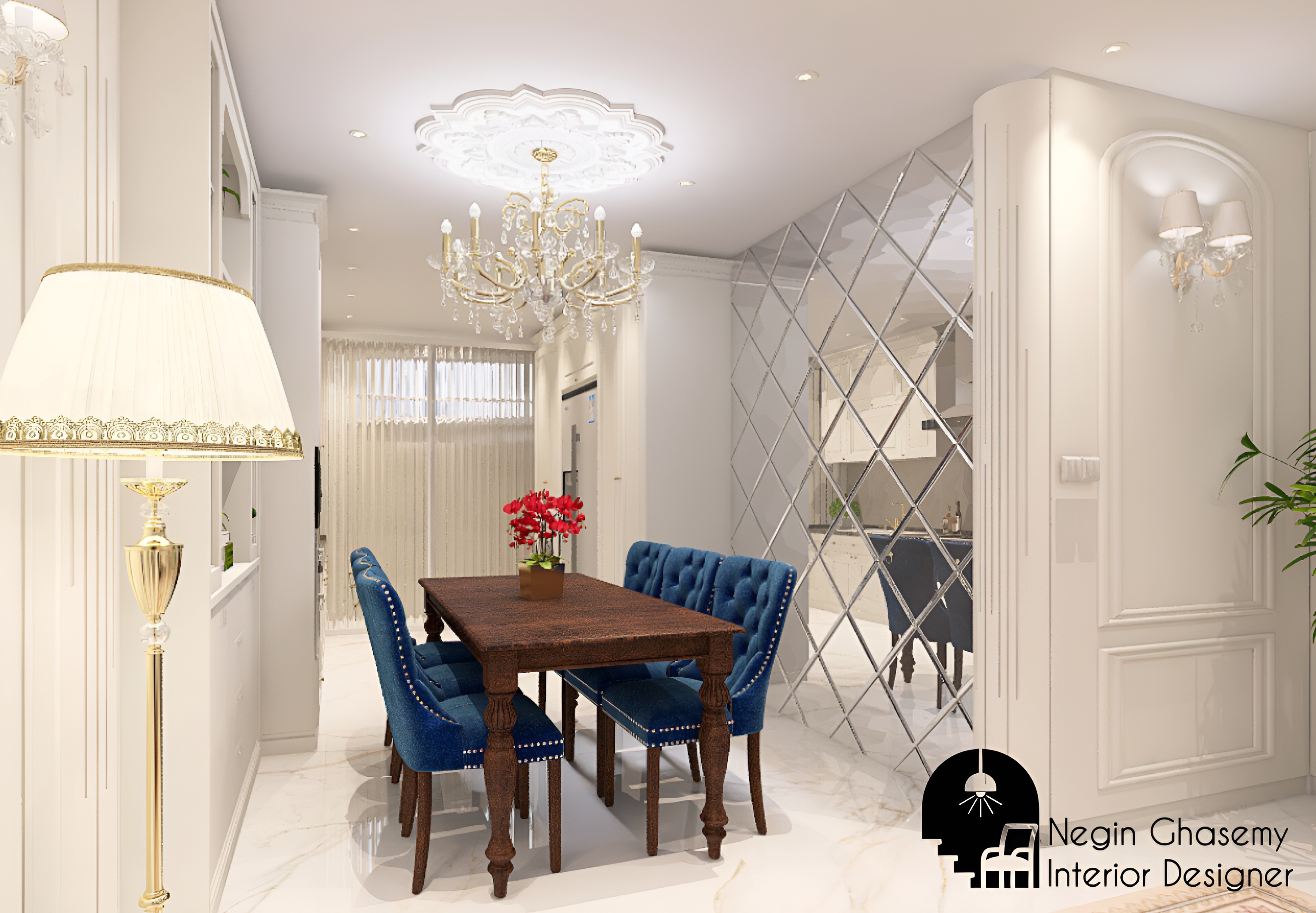 طراحی پذیرایی خانه ایرانی