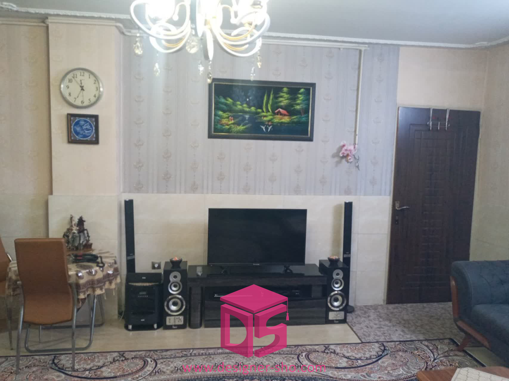تحلیل چیدمان خانه ایرانی
