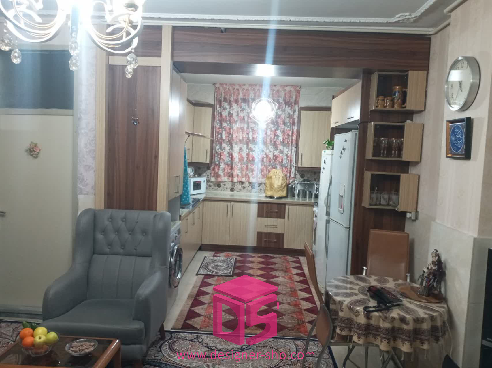 تحلیل چیدمان خانه ایرانی