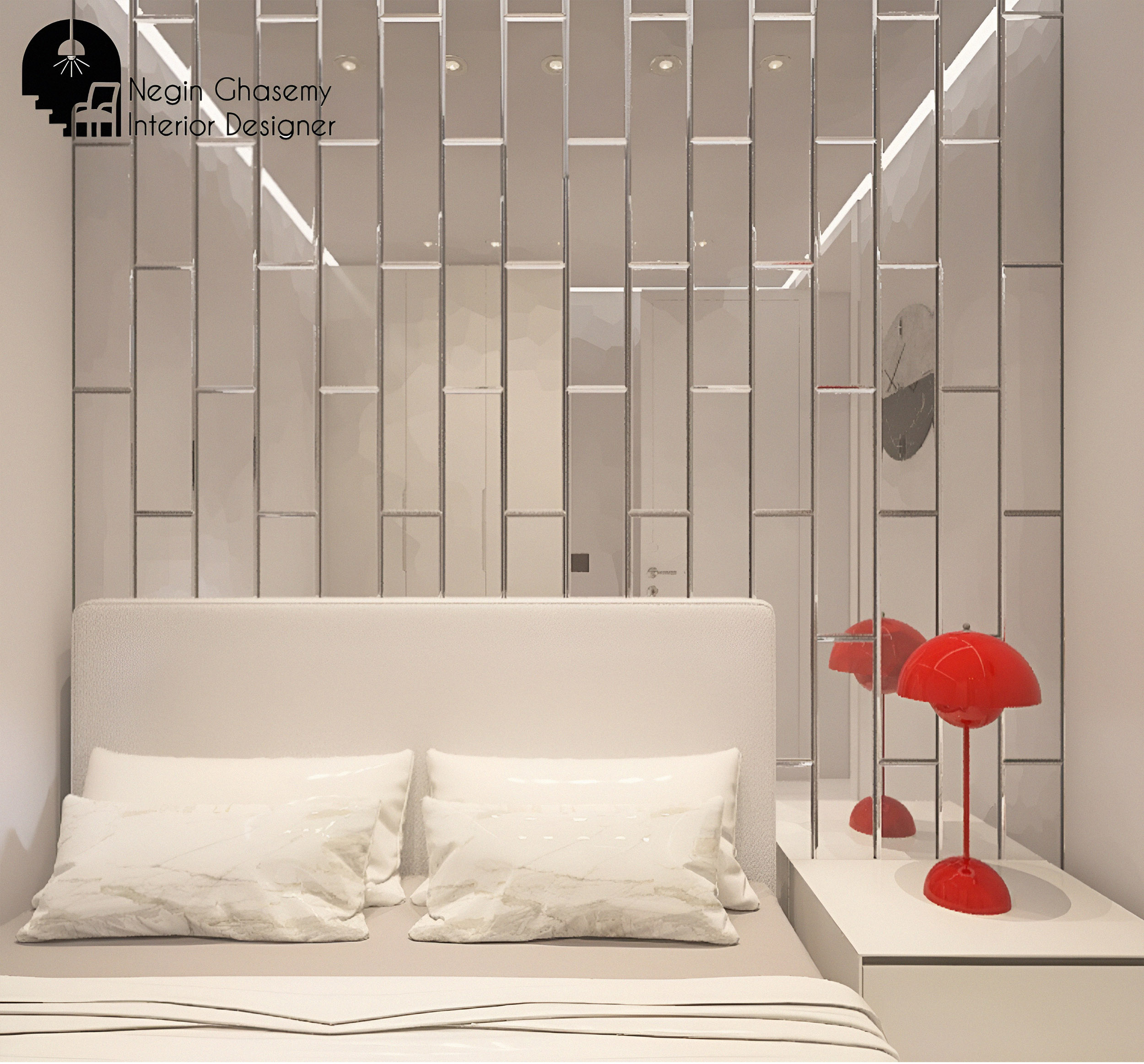 طراحی داخلی سبک مینیمال نگین قاسمی، سایت دیزاینر شو