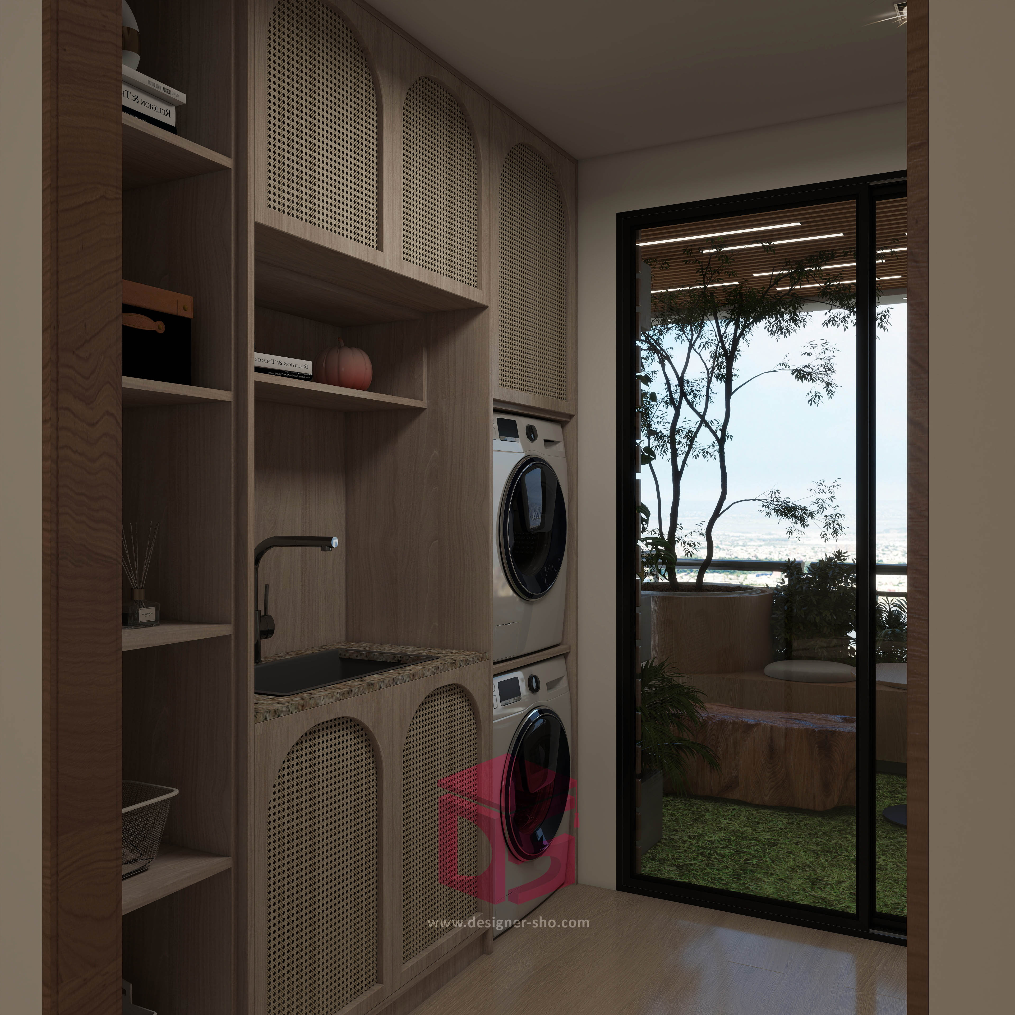 طراحی لاندری مدرن 